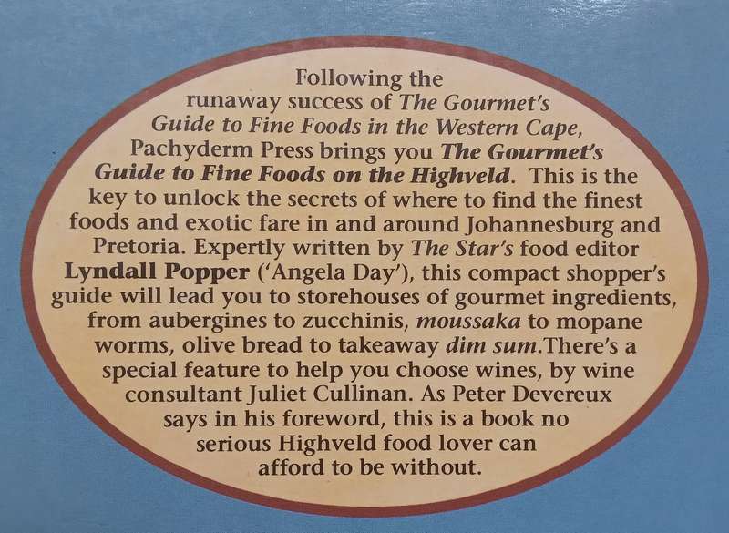 The Gourmets Guide to Fine Foods on the Highveld | Lyndall Popper