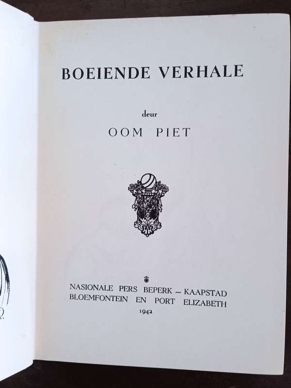 Boeiende Verhale | Oom Piet