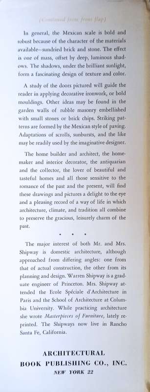 The Mexican House: Old and New | Verna Cook Shipway and Warren Shipway