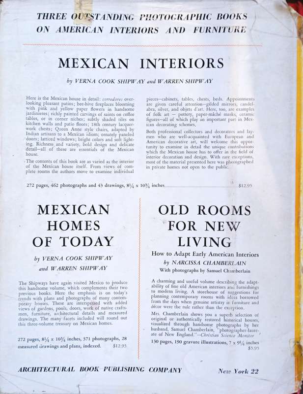 The Mexican House: Old and New | Verna Cook Shipway and Warren Shipway