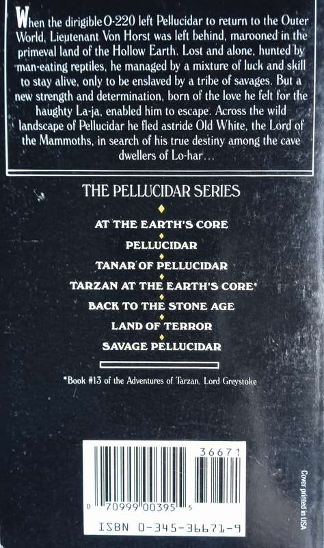 Back to the Stone Age | Edgar Rice Burroughs