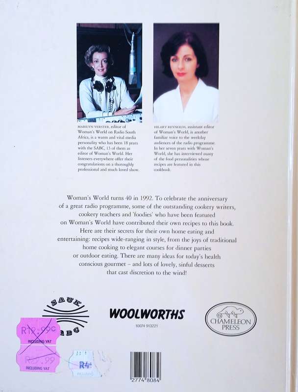 Women's World 40th Birthday Celebration Cookbook | Lynne Bryer