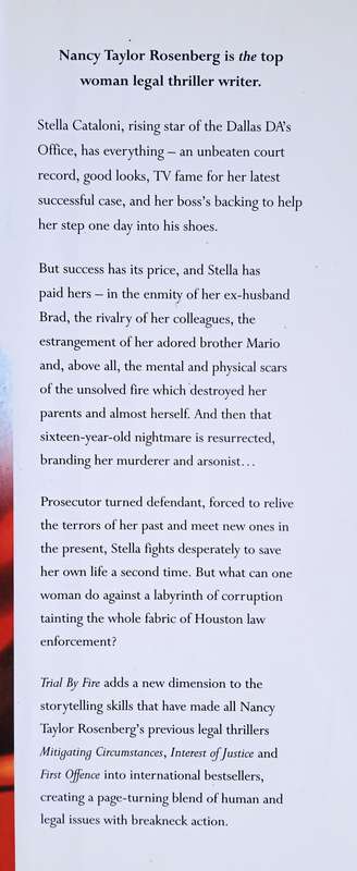 Trial by Fire | Nancy Taylor Rosenberg