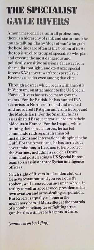 The Specialist. The personal story of an Elite Specialist in Covert Operations | Gayle Rivers