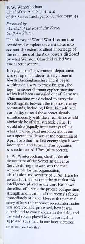 The Ultra Secret | F.W. Winterbotham