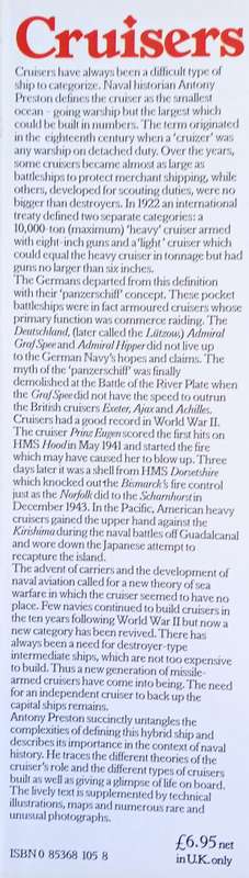 Cruisers: An Illustrated History | Anthony Preston