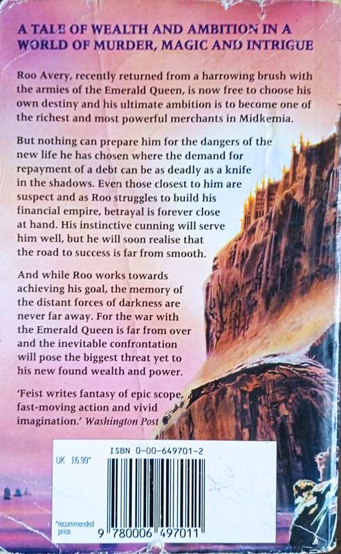 Rise of a Merchant Prince. Volume 2 of the Serpentwar Saga | Raymond E. Feist