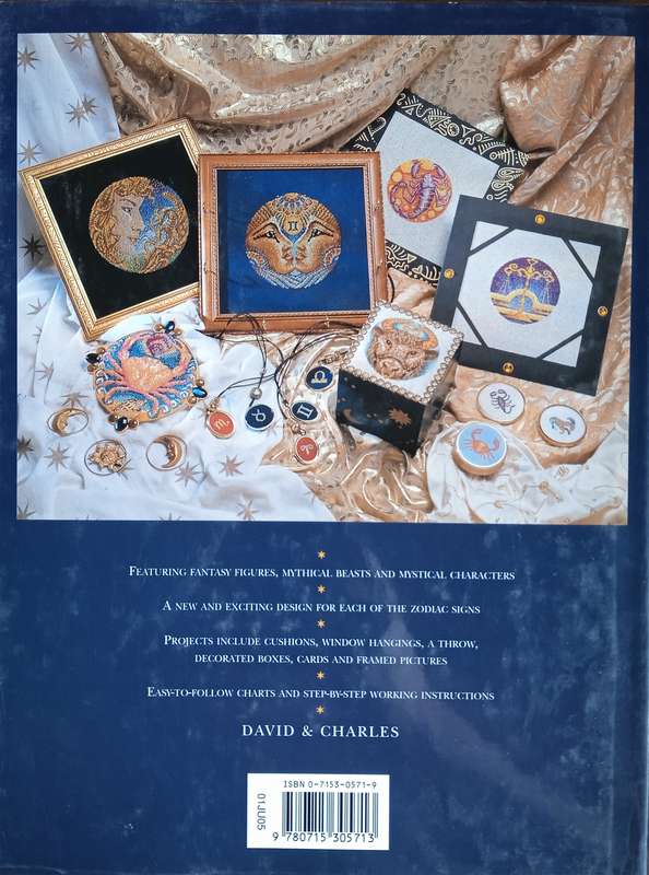 Julie Hasler's Fantasy Cross Stitch: Zodiac Signs, Mythical Beasts and Mystical Characters | Juli...