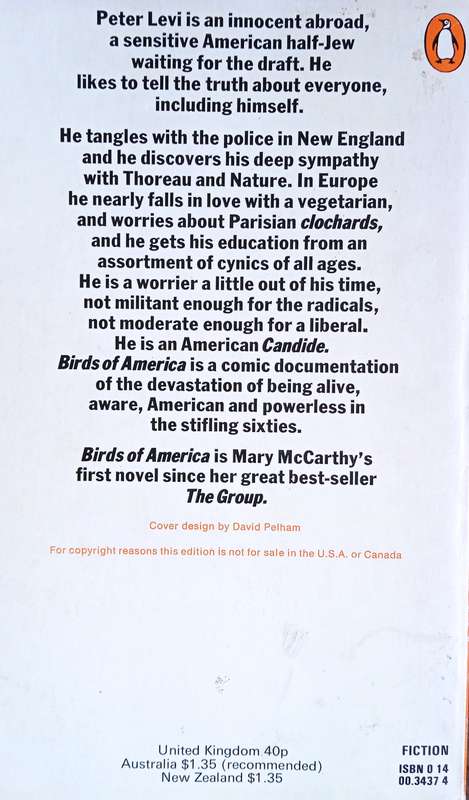 Birds of America | Mary McCarthy