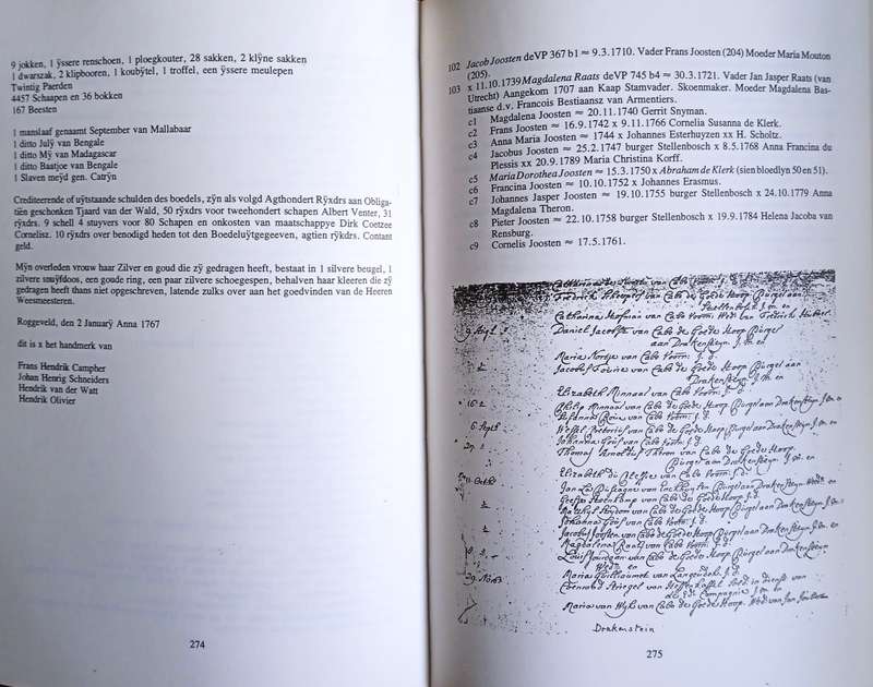 Die Stamouers Coetzee en Nageslagte. Herdenkingsuitgawe, 300 Jaar in Suid-Afrika (Signed by the a...