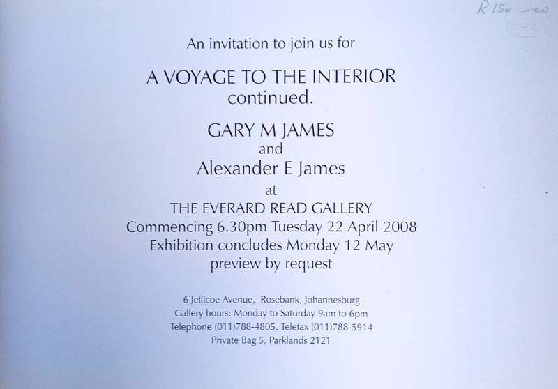 Copy of A Voyage to the Interior Continued... (Invitation, with CD Rom) | Gary M. James & Alexand...