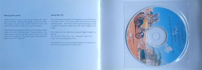 Copy of A Voyage to the Interior Continued... (Invitation, with CD Rom) | Gary M. James & Alexand...