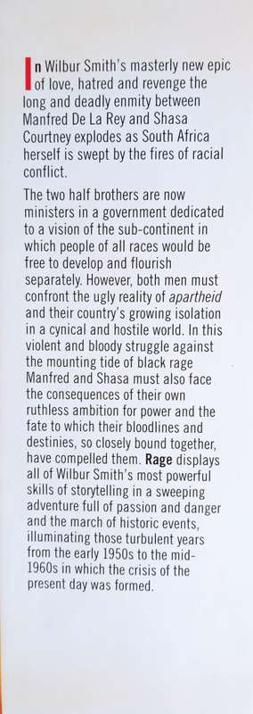 Rage | Wilbur Smith