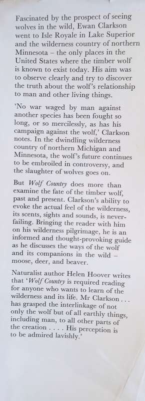 Wolf Country: A Wilderness Pilgrimage | Ewan Clarkson