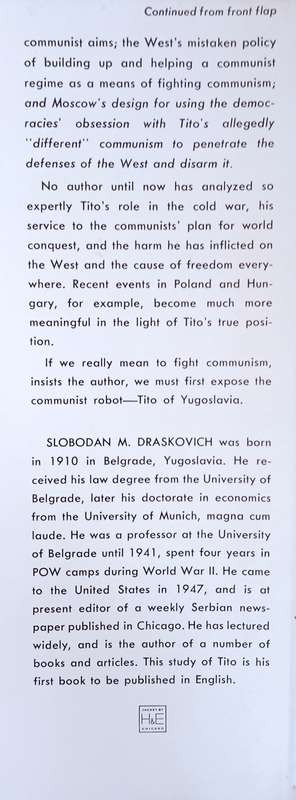 Tito: Moscow's Trojan Horse | Slobodan M. Draskovich