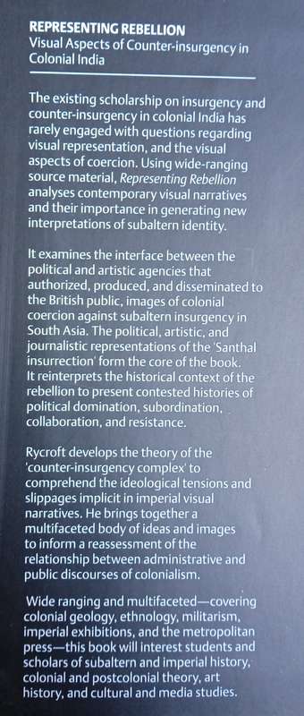 Representing Rebellion. Visual Aspects of Counter-Insurgency in Colonial India | Daniel J. Rycroft