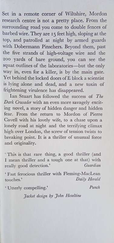 The Satan Bug | Ian Stuart (Pseudonym of Alistair Maclean)