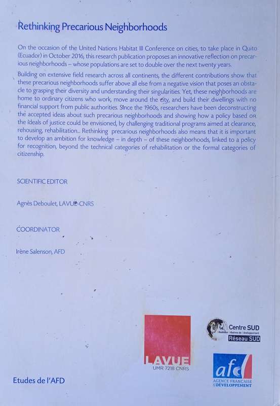 Rethinking Precarious Neighborhoods | Agnes Deboulet (ed.)
