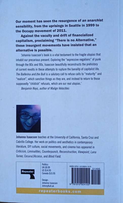 The Ballerina and the Bull. Anarchist Utopias in the Age of Finance | Johanna Isaacson