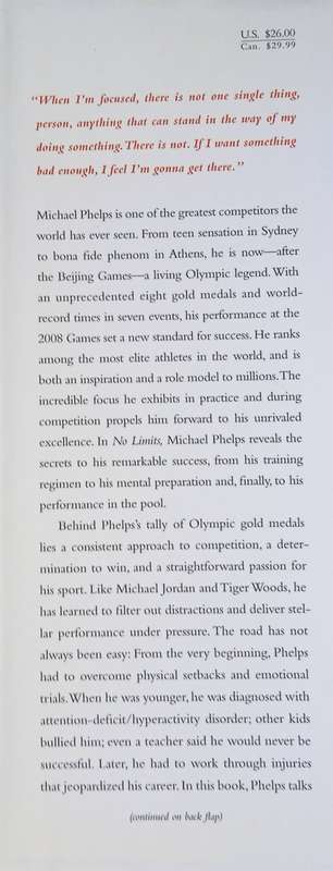 No Limits: The Will to Succeed | Michael Phelps, with Alan Abrahamson