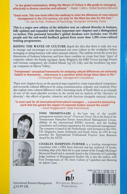Riding the Waves of Culture: Understanding Cultural Diversity in Business | Fons Trompenaars and ...