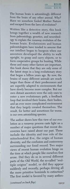 The Runaway Brain: The Evolution of Human Uniqueness | Christopher Wills