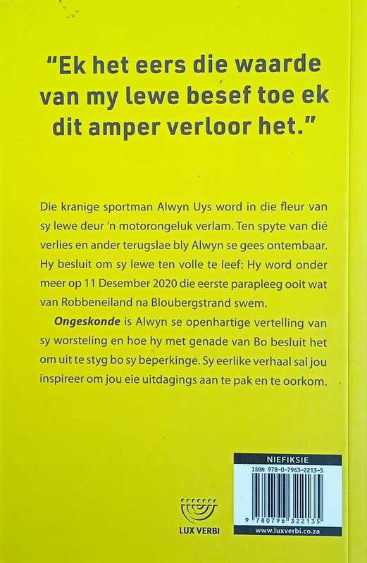 Ongeskonde | Alwyn Uys