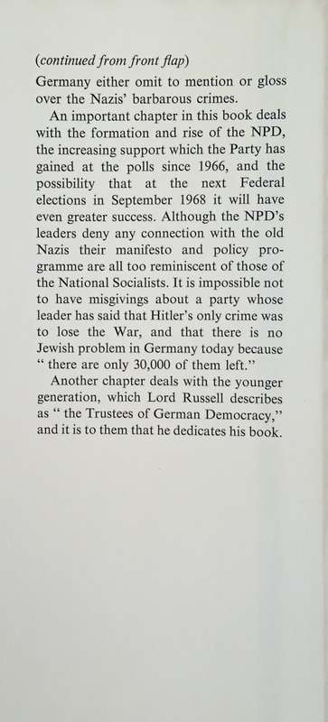 Return of the Swastika? | Lord Russel of Liverpool