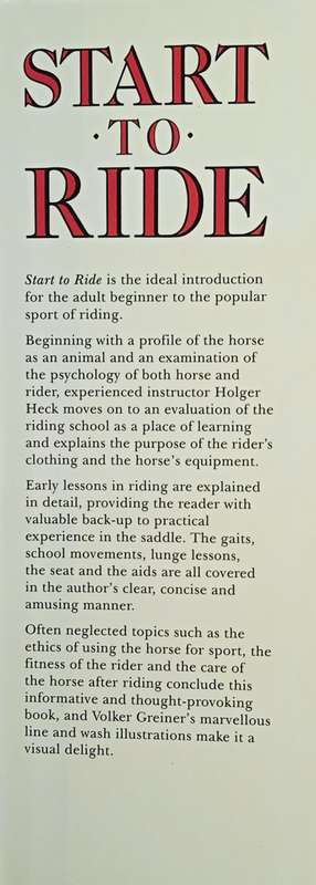 Start to Ride | Holger Heck and Volker Greiner