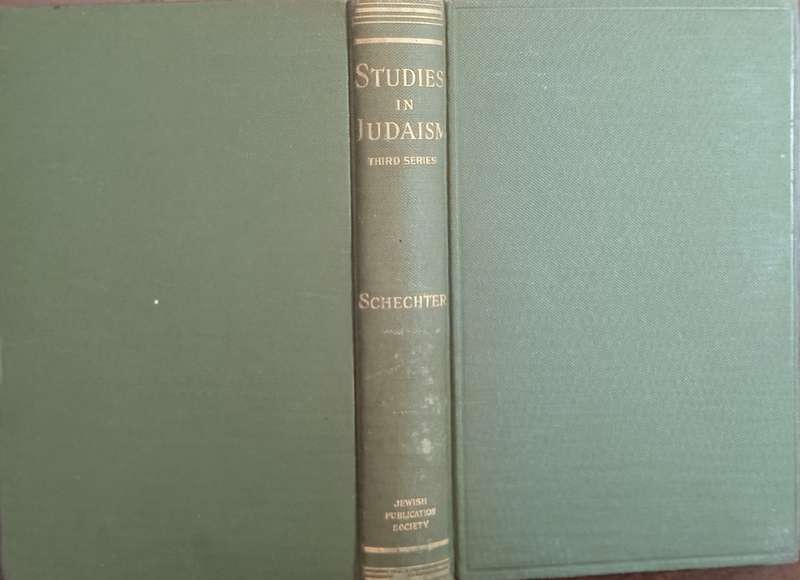 Studies in Judaism | S. Schechter