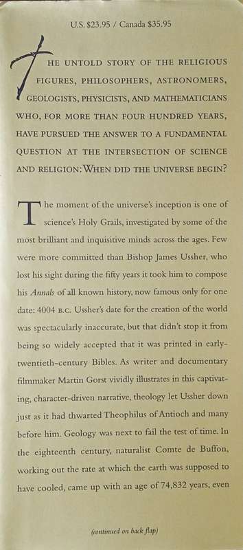 Measuring Eternity: The Search for the Beginning of Time | Martin Gorst