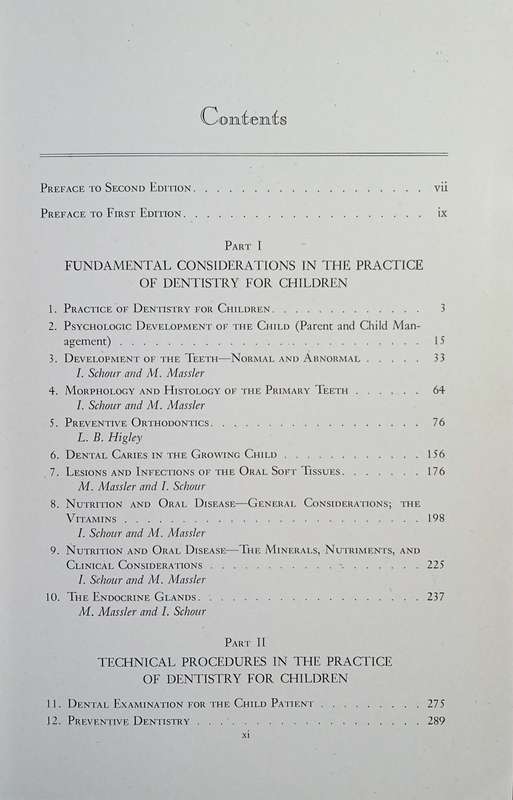 Dentistry for Children | John Charles Brauer, L.B. Higley, Maury Massler and Isaac Schour