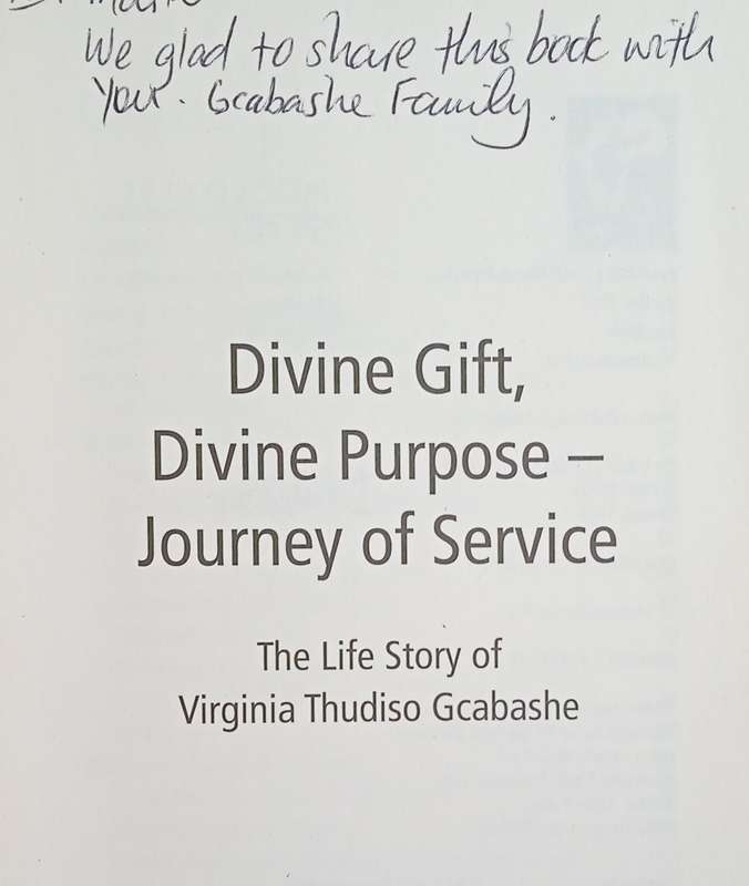 Divine Gift Divine Purpose, Journey of Service: The Life Story of Virginia Thudiso Gcabashe (Insc...