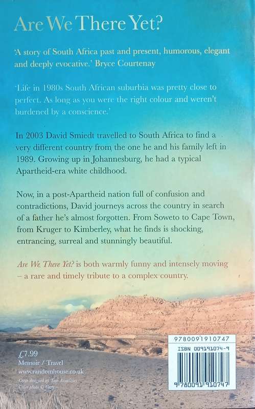 Are We There Yet? Chasing a Childhood through South Africa | David Smiedt