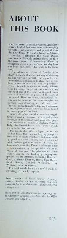 Guide to Interior Decorating | Robert Harling (ed.)