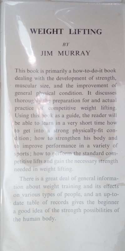 Weight Lifting and Progressive Resistance Exercise | Jim Murray