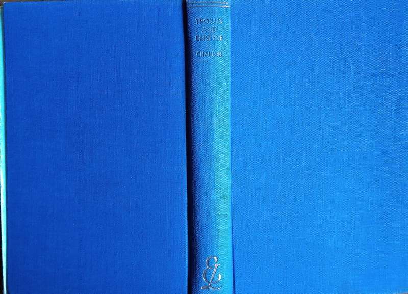 Geoffrey Chaucer Troilus and Criseyde | John Warrington (ed.)