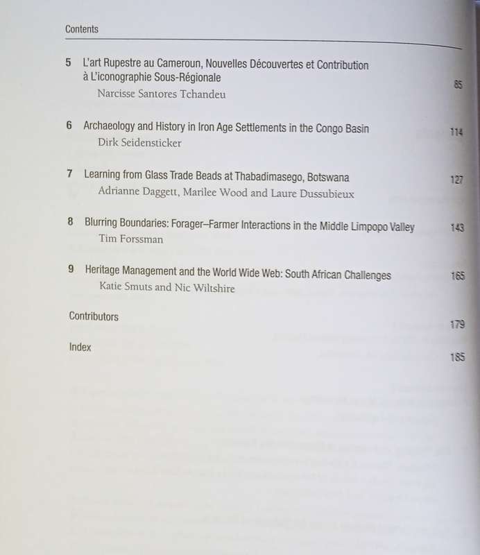 African Archaeology Without Frontiers. Papers from the 2014 PanAfrican Archaeological Association...