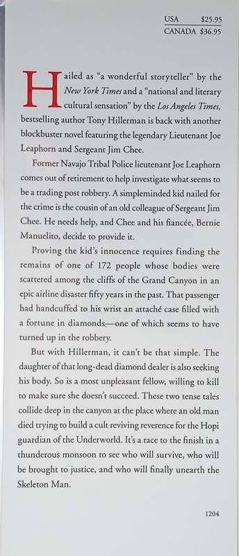 Skeleton Man | Tony Hillerman