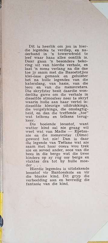 Legendes uit die Misrook [Afrikaans] | Minnie Postma