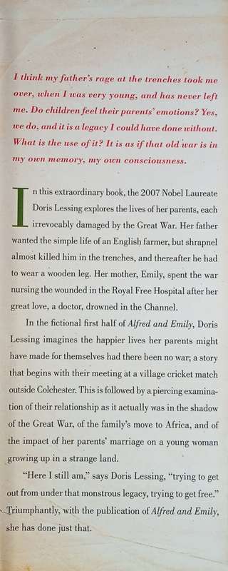 Alfred and Emily | Doris Lessing