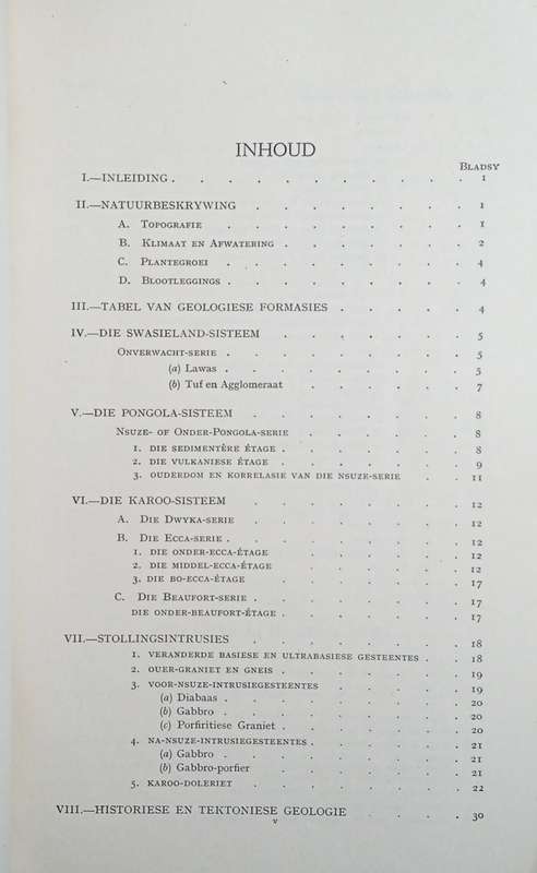 Die Geologie van die Terrein Besuide Ermelo [Afrikaans text] | H.N. Visser, I.J. Krige and F.C. T...