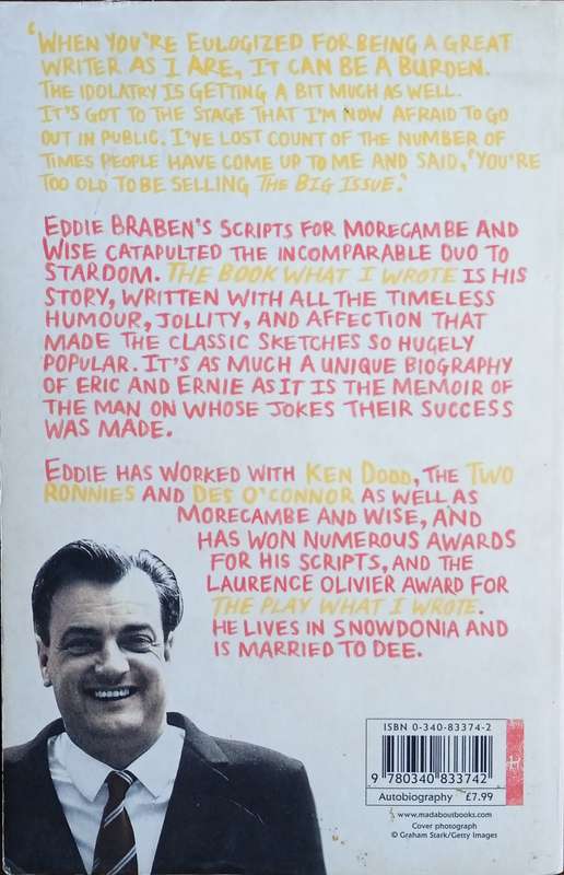 The Book What I Wrote: Eric, Ernie and Me | Eddie Braben