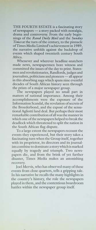 The Fourth Estate: A Newspaper Story | Joel Mervis