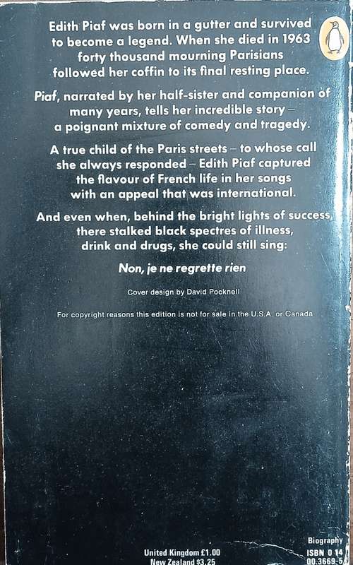 Piaf | Simone Berteaut