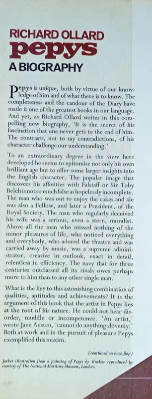 Pepys: A Biography | Richard Ollard