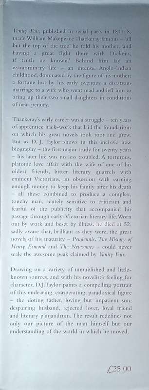 Thackeray | D.J. Taylor