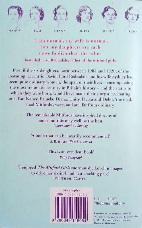 The Mitford Girls: The Biography of an Extraordinary Family | Mary S. Lovell