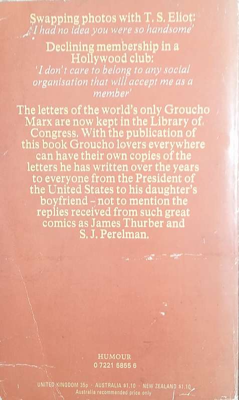 The Groucho Letters | Groucho Marx