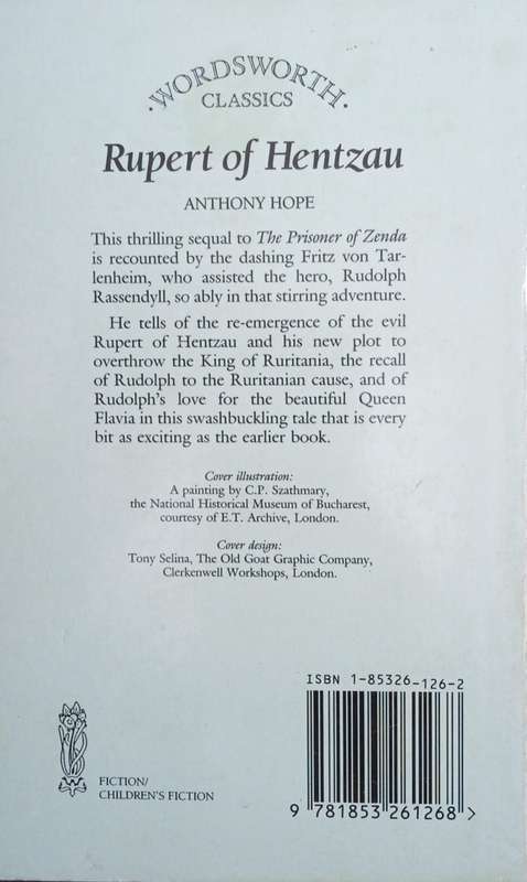 Rupert Hentzau | Anthony Hope